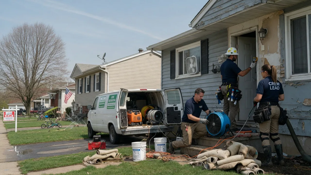 Flood Cleanup in Green Bay, WI near me