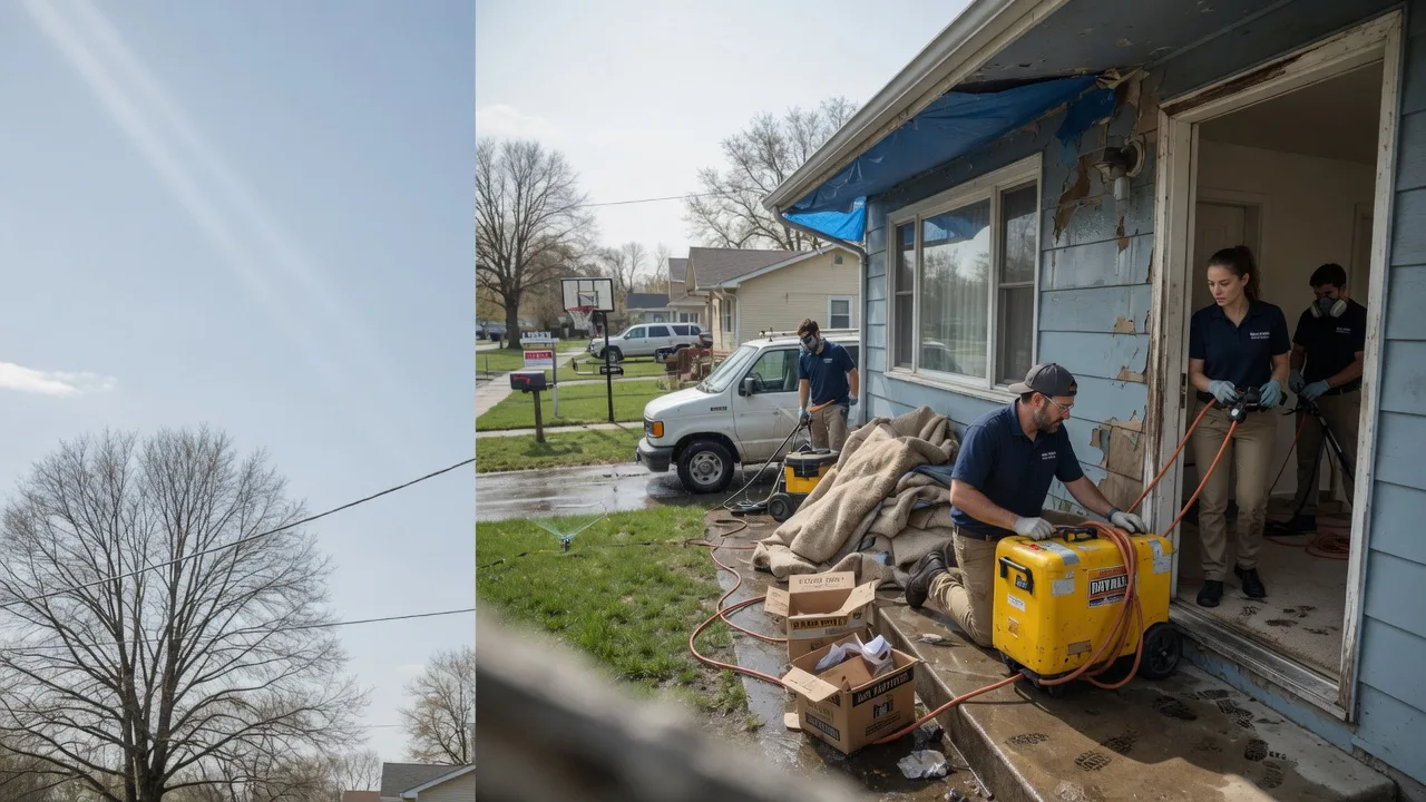 Basement Flood Cleanup in Green Bay, WI near me
